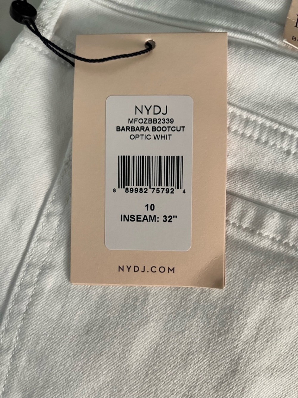 NYDJ Barbara Boot Cut Jeans - NWT - Picture 5 of 5